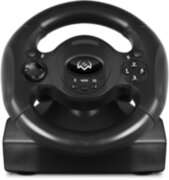 Руль SVEN GC-W300 (педали, вибро, лепестки, D-pad, 10 кл, резин. вставки, PC, цифр. и аналог.) SVEN GC-W300 Руль SVEN GC-W300 (педали, вибро, лепестки, D-pad, 10 кл, резин. вставки, PC, цифр. и аналог.) SVEN GC-W300