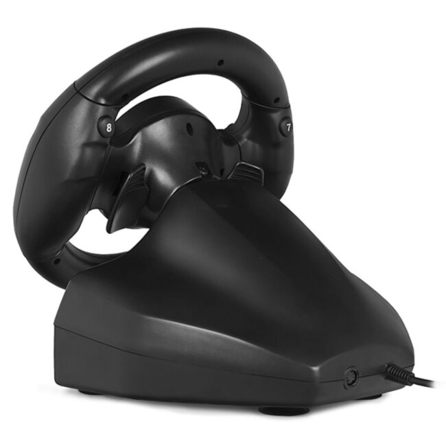 Руль SVEN GC-W300 (педали, вибро, лепестки, D-pad, 10 кл, резин. вставки, PC, цифр. и аналог.) SVEN GC-W300 Руль SVEN GC-W300 (педали, вибро, лепестки, D-pad, 10 кл, резин. вставки, PC, цифр. и аналог.) SVEN GC-W300