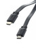 Кабель HDMI 19M/M,плоский, ver. 2.0, 4K@60 Hz 3m VCOM <CG522F-3M> VCOM HDMI (m) - HDMI (m) 3м
