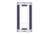 Шкаф Systeme Electric, серия Uniprom, 48U-600/1200, боковые панели 4шт, черный SYSTEME ELECTRIC UR3307