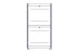 Шкаф Systeme Electric, серия Uniprom, 48U-600/1200, боковые панели 4шт, черный SYSTEME ELECTRIC UR3307