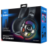 Игровые наушники с микрофоном SVEN AP-U1100MV, черный (USB, RGB, 7.1) SVEN AP-U1100MV SV-020828