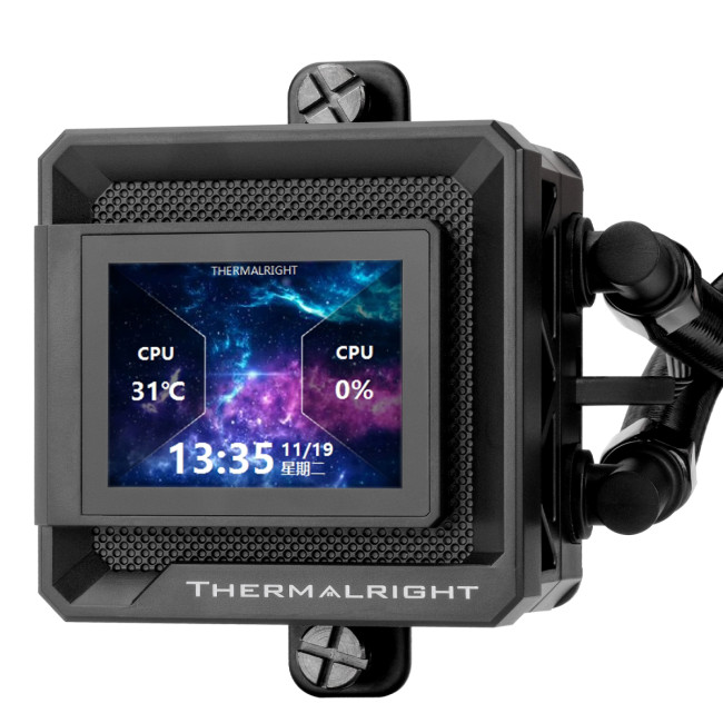 Водяное охлаждение для процессора Thermalright Frozen Warframe SE 240 ARGB Black Водяное охлаждение для процессора Thermalright Frozen Warframe SE 240 ARGB Black