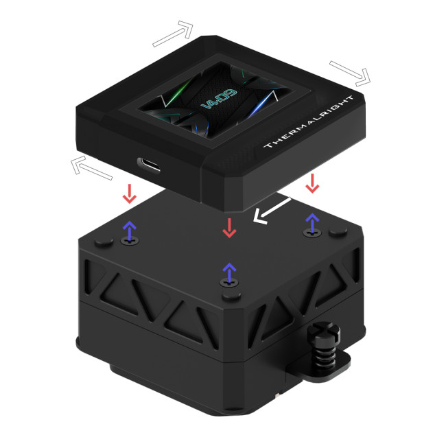 Водяное охлаждение для процессора Thermalright Frozen Warframe SE 240 ARGB Black Водяное охлаждение для процессора Thermalright Frozen Warframe SE 240 ARGB Black