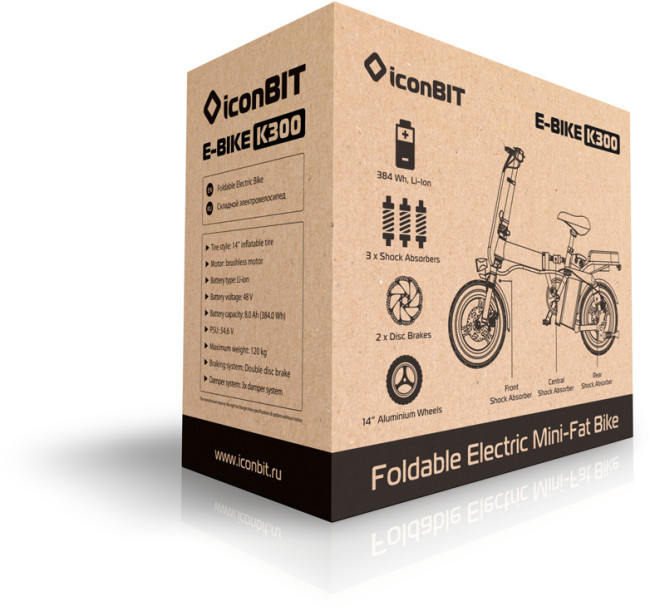 Электровелосипед iconBIT E-Bike К300 Электровелосипед iconBIT E-Bike К300