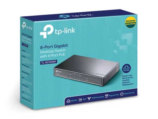 Коммутатор TP-Link TL-SG1008P
