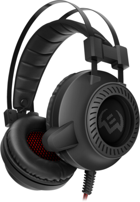 Игровые наушники с микрофоном SVEN AP-U840MV, черный (USB, LED) Sven AP-U840MV