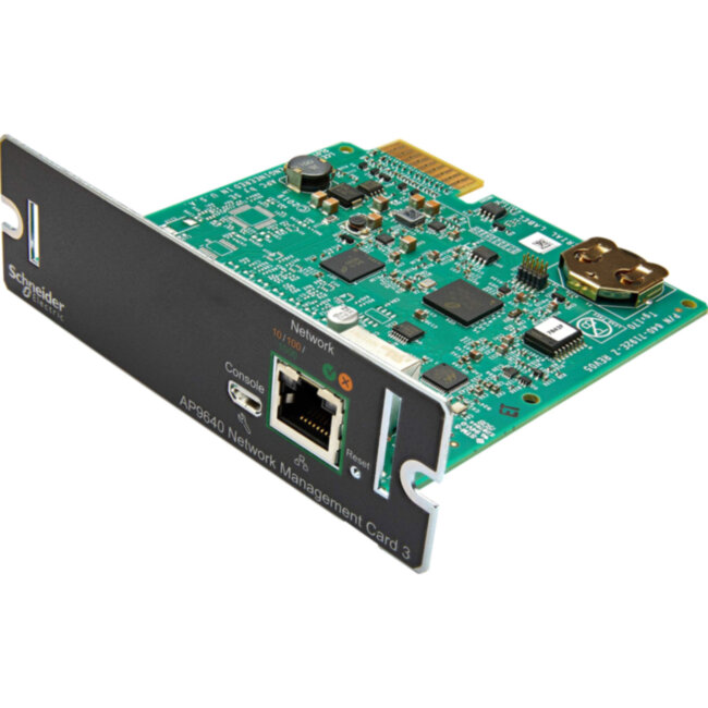 Карта управления ИБП третьего поколения APC by Schneider Electric AP9640