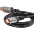 Кабель HDMI 19M/M,ver. 2.1, 8K@60 Hz 1m метал разъемы, Telecom <TCG365-1M> VCOM TCG365-1M