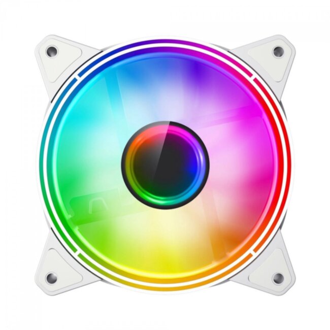 Кулер для корпуса ПК Gamemax FN-12Rainbow-Q-Infinity