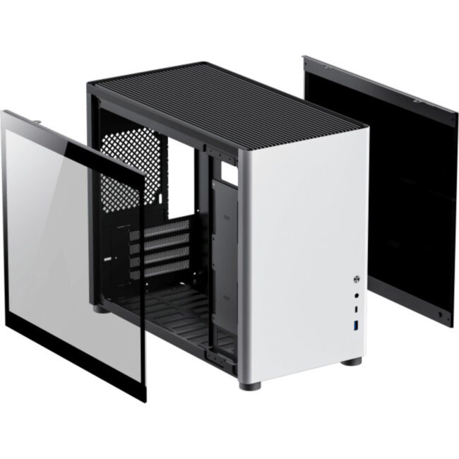 Компьютерный корпус, без блока питания mATX GameMax Spark White