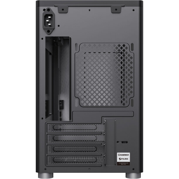 Компьютерный корпус, без блока питания mATX GameMax Spark White