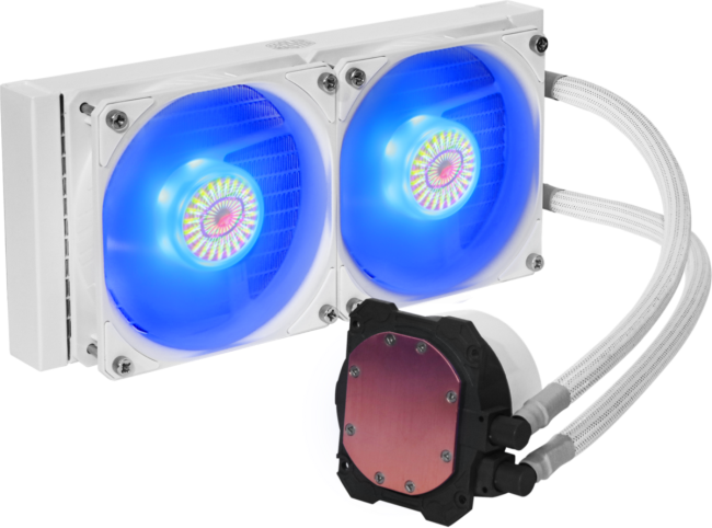 Система охлаждения Cooler Master MasterLiquid ML240L V2 RGB White Edition (MLW-D24M-A18PC-RW) Система охлаждения Cooler Master MasterLiquid ML240L V2 RGB White Edition (MLW-D24M-A18PC-RW)