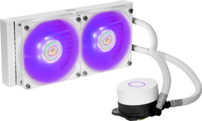 Система охлаждения Cooler Master MasterLiquid ML240L V2 RGB White Edition (MLW-D24M-A18PC-RW) Система охлаждения Cooler Master MasterLiquid ML240L V2 RGB White Edition (MLW-D24M-A18PC-RW)