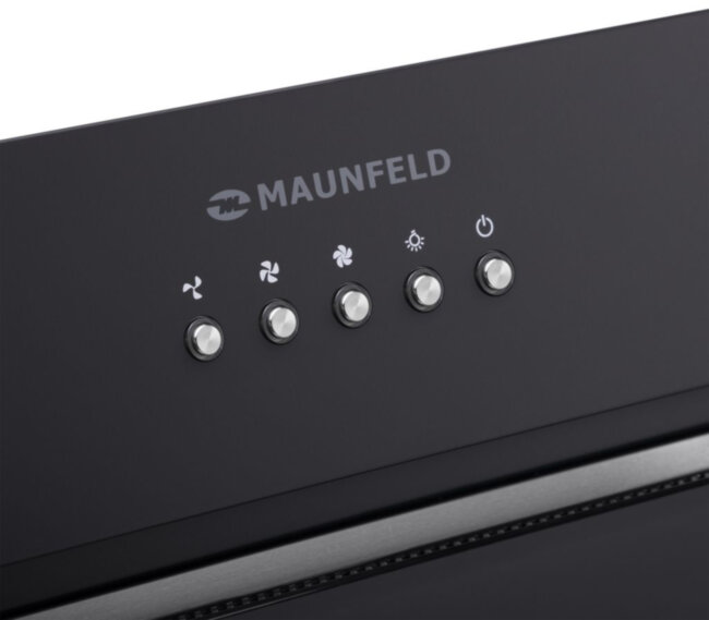 Кухонная вытяжка MAUNFELD Maunfeld TRAPEZE 602IG BLACK Кухонная вытяжка MAUNFELD Maunfeld TRAPEZE 602IG BLACK
