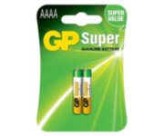 Алкалиновые батарейки GP Super Alkaline 25А АААA - 2 шт. на блистере GP 4891199058615