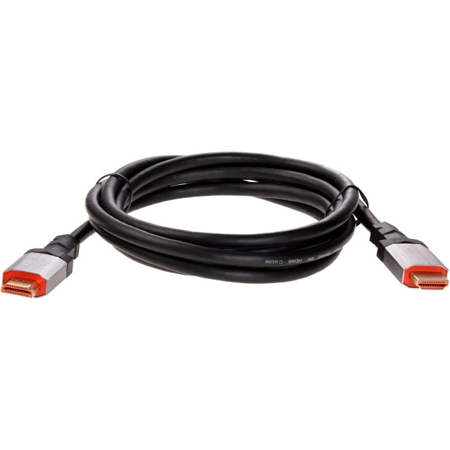 Кабель HDMI 19M/M,ver. 2.1, 8K@60 Hz 2m метал разъемы, Telecom <TCG365-2M> VCOM TCG365-2M
