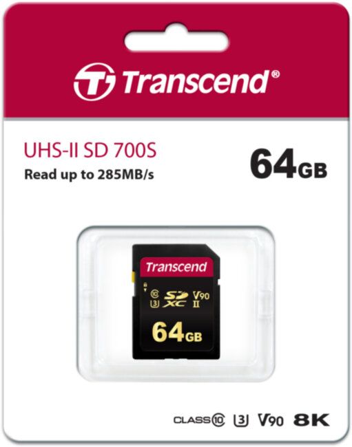 Карта памяти Transcend SDXC 700S