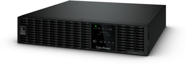 ИБП CyberPower OL1000ERTXL2U, Rackmount, Online, 1000VA/900W, 8 IEC-320 С13 розеток, USB&Serial, RJ11/RJ45, SNMPslot, LCD дисплей, Black, 0.5х0.6х0.2м., 21.7кг. CyberPower OL1000ERTXL2U