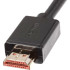 Кабель HDMI---HDMI ver 2.0 угловой коннектор 90град  2м,Telecom <TCG225-2M> VCOM TCG225-2M