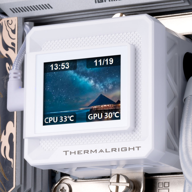 Водяное охлаждение для процессора Thermalright Frozen Warframe SE 360 ARGB White Водяное охлаждение для процессора Thermalright Frozen Warframe SE 360 ARGB White