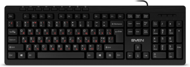 Клавиатура SVEN KB-C3010 (113 кл) Sven KB-C3010