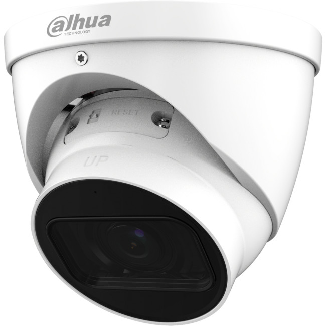 Уличная купольная IP-видеокамера с ИИ 4Мп; 1/3" CMOS; моторизованный объектив 2.7~13.5мм; механический ИК-фильтр; WDR(120дБ); чувствительность 0.005лк@F1.5; сжатие: H.265+, H.265, H.264+, H.264, MJPEG; 3 потока до 4Мп@25к/с; видеоаналитика: SMD 4.0 Dahua 