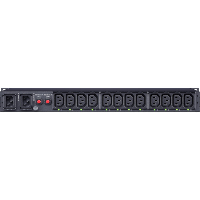 Блок распределения питания CyberPower 1U type 10Amp PDU44004 Блок распределения питания CyberPower 1U type 10Amp PDU44004