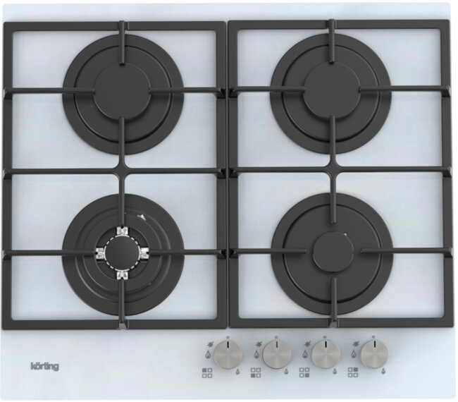 Встраиваемая газовая панель Korting Korting HGG 6722 CTN