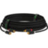 GCR Кабель 12.5m аудио 2 х RCA / 2 х RCA , GOLD, черный, GCR-53111 Greenconnect GCR-53111, 12.5 м