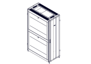 Монтажный шкаф Systeme Electric, серия Uniprom, 42U-600/1200, боковые панели 4шт, черный SYSTEME ELECTRIC UR3300 Монтажный шкаф Systeme Electric, серия Uniprom, 42U-600/1200, боковые панели 4шт, черный SYSTEME ELECTRIC UR3300