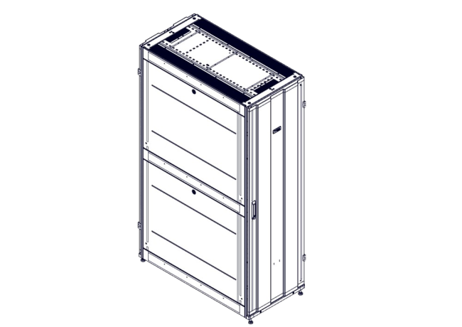 Монтажный шкаф Systeme Electric, серия Uniprom, 42U-600/1200, боковые панели 4шт, черный SYSTEME ELECTRIC UR3300