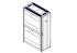 Монтажный шкаф Systeme Electric, серия Uniprom, 42U-600/1200, боковые панели 4шт, черный SYSTEME ELECTRIC UR3300