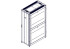 Монтажный шкаф Systeme Electric, серия Uniprom, 42U-600/1200, боковые панели 4шт, черный SYSTEME ELECTRIC UR3300