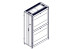Монтажный шкаф Systeme Electric, серия Uniprom, 42U-600/1200, боковые панели 4шт, черный SYSTEME ELECTRIC UR3300