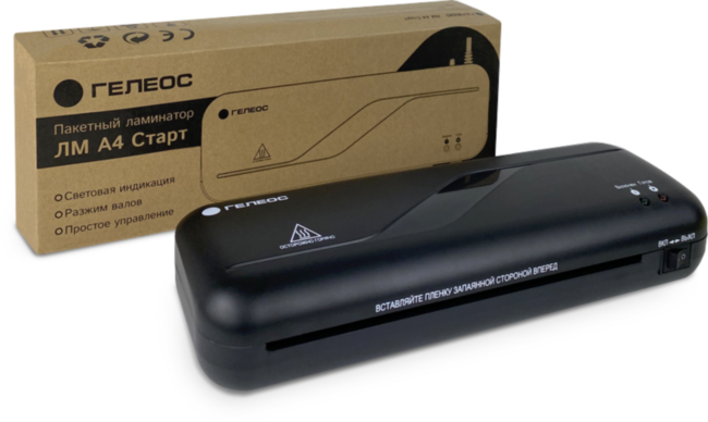 Ламинатор ГЕЛЕОС ЛМ A4 Старт Гелеос ЛМ A4 Старт
