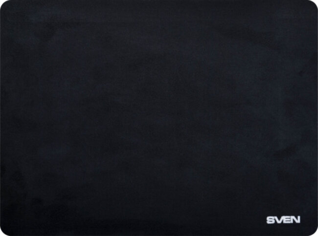Коврик для мыши SVEN HP, черный, 300х225х1 мм, материал: тканевое покрытие, пористая резина Sven HP
