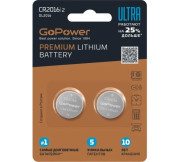 Батарейка GoPower ULTRA CR2016 BL2 00-00026403 Батарейка GoPower ULTRA CR2016 BL2 00-00026403
