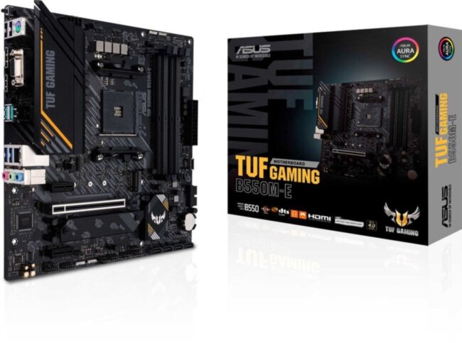 Материнская плата ASUS TUF GAMING B550M-E