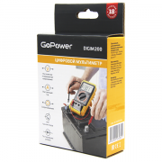 Мультиметр GoPower DigiM 200 (1/100) Мультиметр GoPower DigiM 200 (00-00020173)