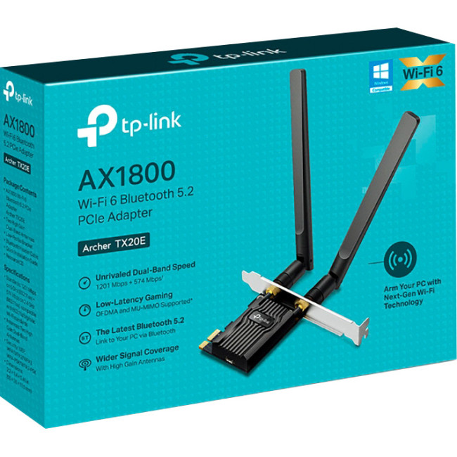 Сетевой адаптер TP-Link Archer TX20E Сетевой адаптер TP-Link Archer TX20E