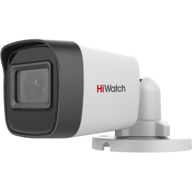 2Мп уличная цилиндрическая HD-TVI камера с EXIR ИК-подсветкой до 20м HiWatch HDC-B020(B)(3.6mm)