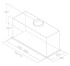 Встраиваемая вытяжка ELICA Elica LANE SENSOR @ BLMAT/A/72-PRF0188480A