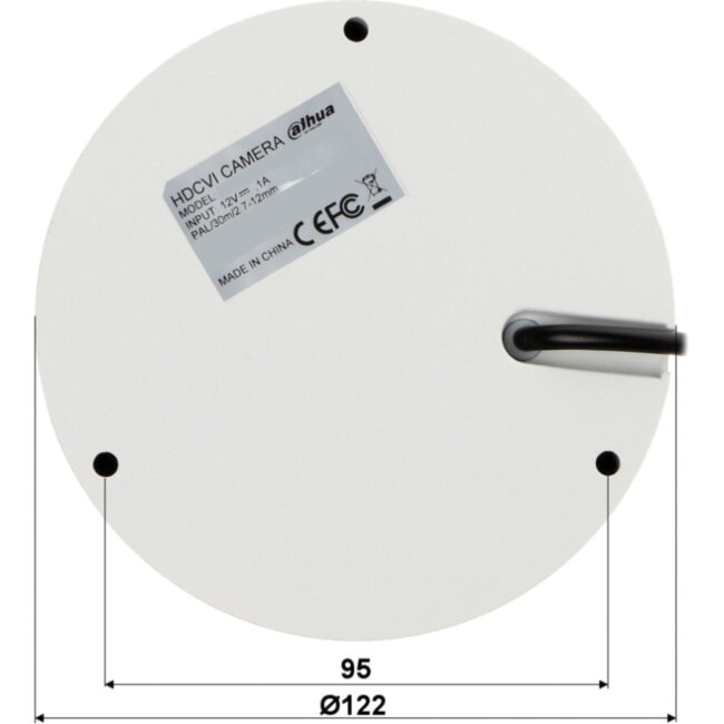 Видеокамера HDCVI Купольная мультиформатная (4 в 1) 2Мп c моторизированным объективом Камера видеонаблюдения HD-CVI уличная Dahua DH-HAC-HDBW2241RP-Z Видеокамера HDCVI Купольная мультиформатная (4 в 1) 2Мп c моторизированным объективом Камера видеонаблюдения HD-CVI уличная Dahua DH-HAC-HDBW2241RP-Z