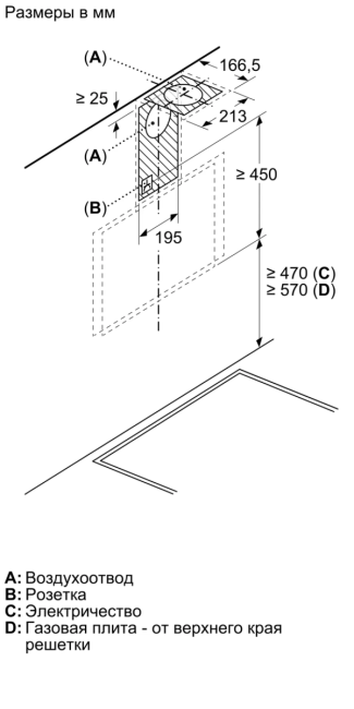Вытяжка BOSCH Bosch DWK67PJ60T Вытяжка BOSCH Bosch DWK67PJ60T