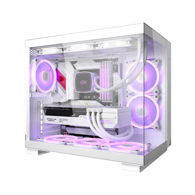 Корпус без блока питания PCCooler C3T500 ARGB WH Корпус без блока питания PCCooler C3T500 ARGB WH