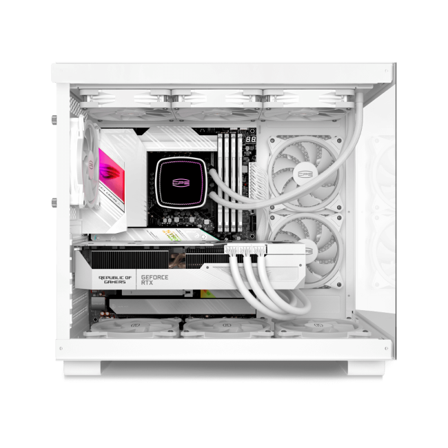 Корпус без блока питания PCCooler C3T500 ARGB WH Корпус без блока питания PCCooler C3T500 ARGB WH