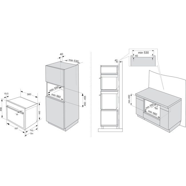 Встраиваемый духовой шкаф ASKO ASKO OCM64SSH Встраиваемый духовой шкаф ASKO ASKO OCM64SSH