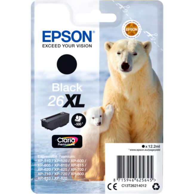 Картридж Epson C13T26214012