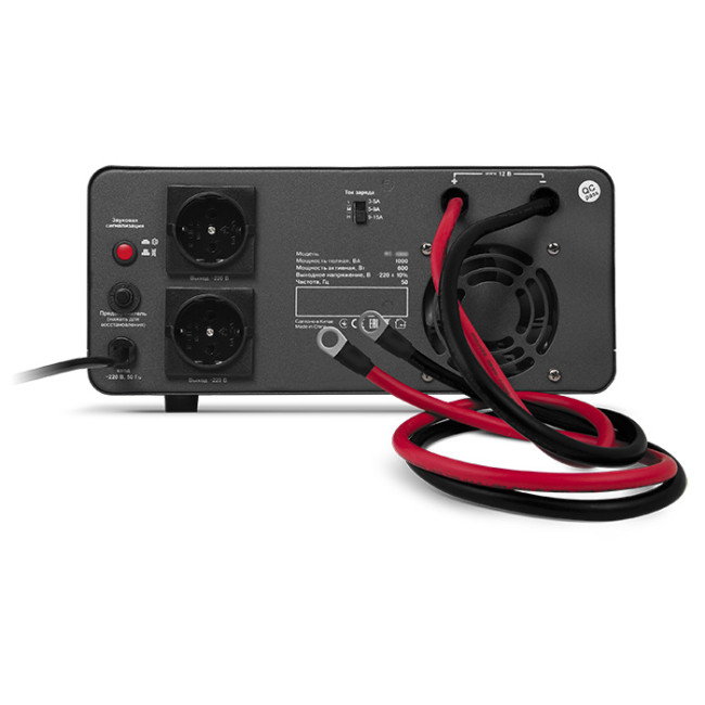 ИБП SVEN RT-1000, линейно-интерактивный непрерывного действия с длительным временем резервирования, автоматический стабилизатор напряжения, 600Вт, 1000Ва, 2 евророзетки, аккумуляторные батареи в комплект не входят, 300мм x 270мм x 140мм, 9.9 кг SVEN RT-10 ИБП SVEN RT-1000, линейно-интерактивный непрерывного действия с длительным временем резервирования, автоматический стабилизатор напряжения, 600Вт, 1000Ва, 2 евророзетки, аккумуляторные батареи в комплект не входят, 300мм x 270мм x 140мм, 9.9 кг SVEN RT-10